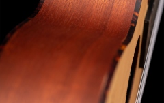 Ukulele concert stângaci Ortega Bonfire Series Concert Ukulele 4 String lefty with Cutaway - Magus Uke Preamp/Spruce top/Sapele Body