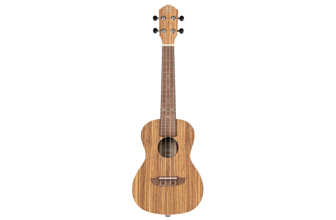 Ukulele concert stângaci Ortega Timber Series Preamp Concert Ukulele Lefty - Natural Zebrawood + Bag