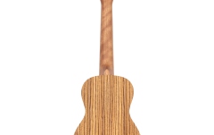 Ukulele concert stângaci Ortega Timber Series Preamp Concert Ukulele Lefty - Natural Zebrawood + Bag