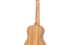 Ukulele concert stângaci Ortega Timber Series Preamp Concert Ukulele Lefty - Natural Zebrawood + Bag