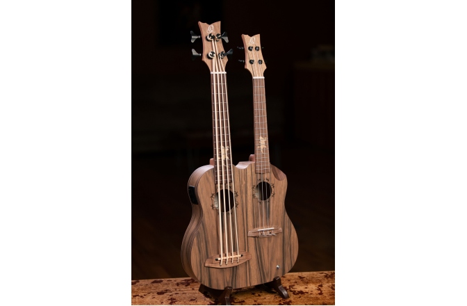 Ukulele cu Gât Dublu (Bas și Tenor) Ortega Custom Double Neck Ukulele HYDRA-BSTE