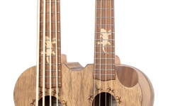 Ukulele cu Gât Dublu (Bas și Tenor) Ortega Custom Double Neck Ukulele HYDRA-BSTE