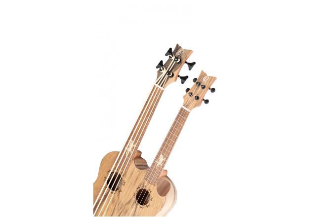 Ukulele cu Gât Dublu (Bas și Tenor) Ortega Custom Double Neck Ukulele HYDRA-BSTE