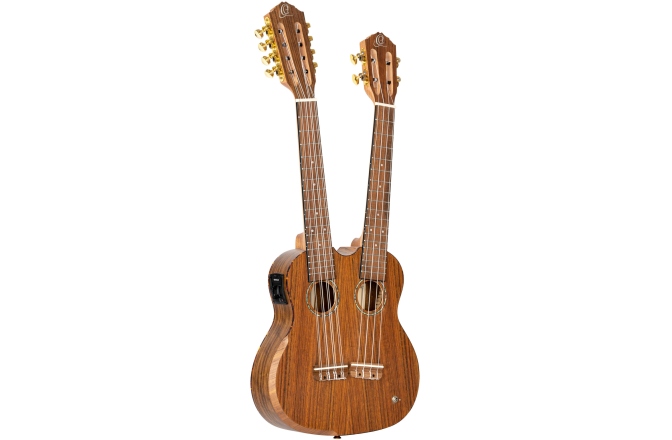 Ukulele cu Gât Dublu Ortega Custom Double Neck Ukulele HYDRA