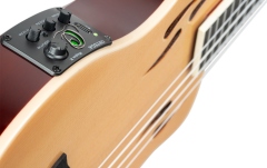 Ukulele electro-acustic Tenor Ortega TourPlayer Series Tenor Ukulele 4-String + Gig Bag RTPS-U-NAT