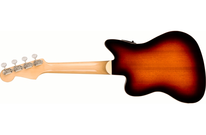 Ukulele electroacustic Fender Fullerton Jazzmaster Uke, Walnut Fingerboard, Tortoiseshell Pickguard, 3-Color Sunburst