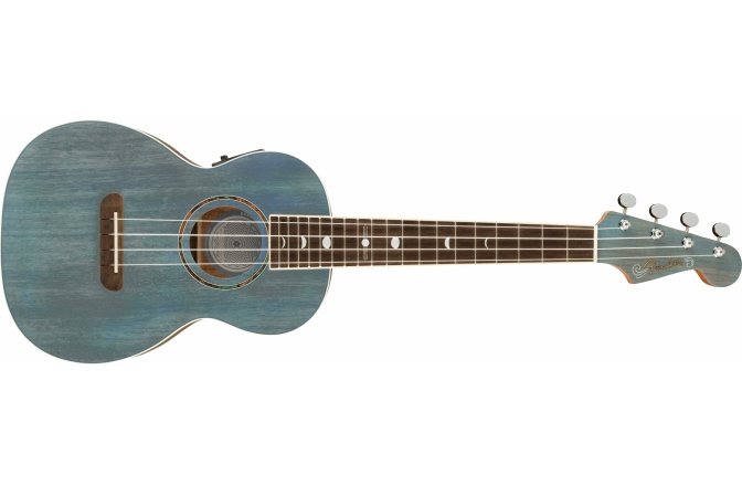 Ukulele Fender Dani Harrison Uke Walnut Fingerboard Turquoise