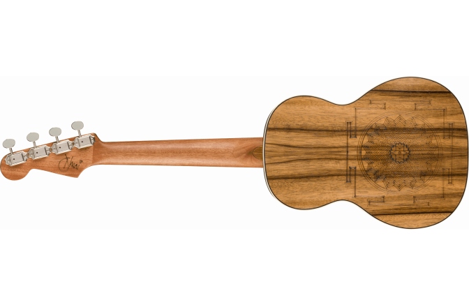 Ukulele Fender Dani Harrison Uke Walnut Fingerboard Turquoise