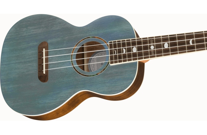 Ukulele Fender Dani Harrison Uke Walnut Fingerboard Turquoise