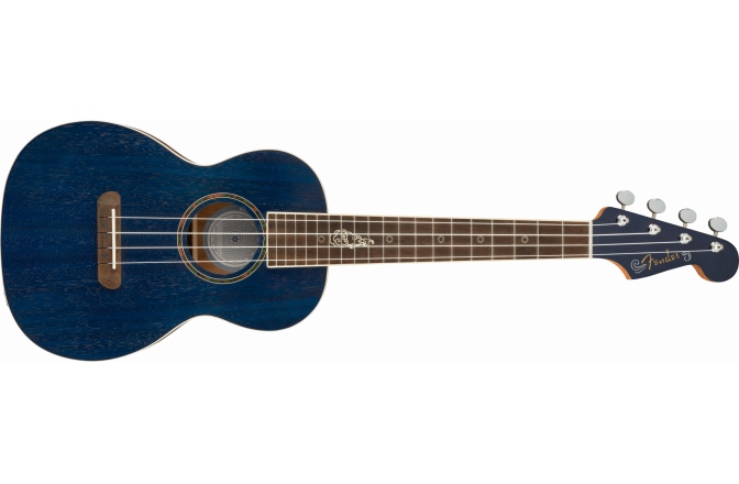 Ukulele Fender Dhani Harrison Uke Walnut Fingerboard Sapphire Blue