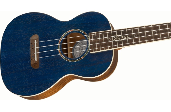 Ukulele Fender Dhani Harrison Uke Walnut Fingerboard Sapphire Blue