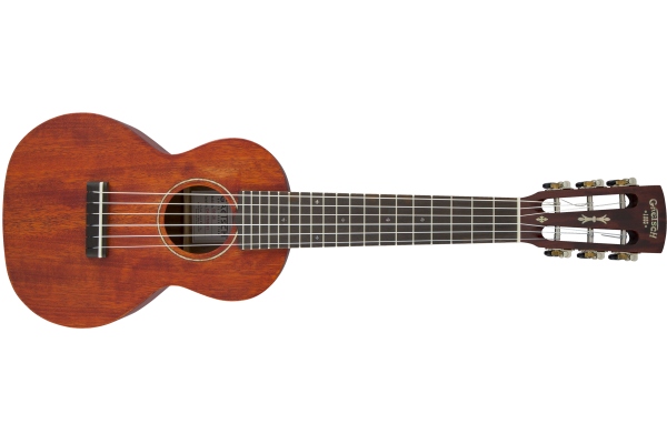 G9126 Guitar-Ukulele with Gig Bag Ovangkol Fingerboard Honey Mahogany Stain