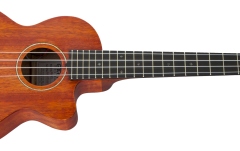 Ukulele Gretsch Guitars G9121 A.C.E. Tenor Ukulele with Gig Bag Ovangkol Fingerboard Acoustic-Cutaway-Electric Fishman Kula Pickup Honey Mahogany Stain