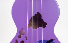 Ukulele Mahalo Designer Series SopUke- Hawaii  (Purple Burst) 