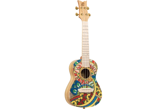 Ukulele  Ortega Art Series Concert Ukulele 4 String - Mystic India