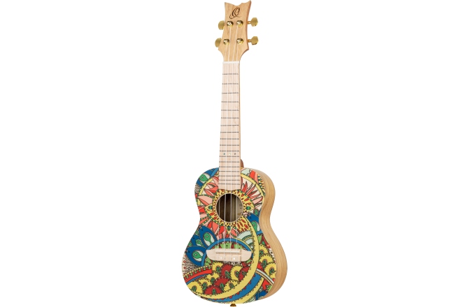 Ukulele  Ortega Art Series Concert Ukulele 4 String - Mystic India