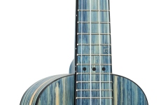 Ukulele  Ortega Bamboo Series Soprano Ukulele - Solid Bamboo/Jean Stonewashed + Bag