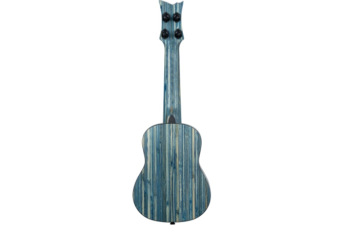 Ukulele  Ortega Bamboo Series Soprano Ukulele - Solid Bamboo/Jean Stonewashed + Bag