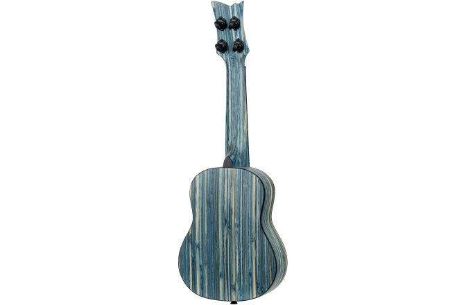 Ukulele  Ortega Bamboo Series Soprano Ukulele - Solid Bamboo/Jean Stonewashed + Bag