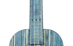 Ukulele  Ortega Bamboo Series Tenor Ukulele - Solid Bamboo/Jean Stonewashed + Bag