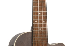 Ukulele  Ortega Earth Series Concert Ukulele - Coal Black Acoustic Electric