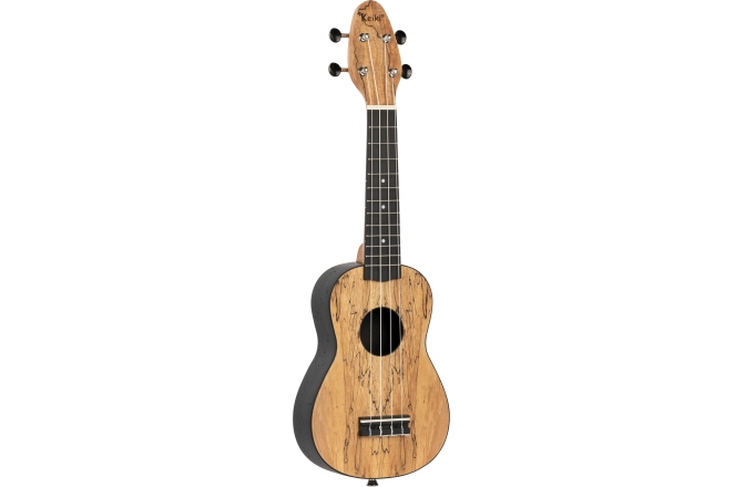 Ukulele  Ortega KEIKI K3 Series Ukulele Set ''Spalted Maple" - incl. Gymbag/H-Tuner/5 Picks/Strap