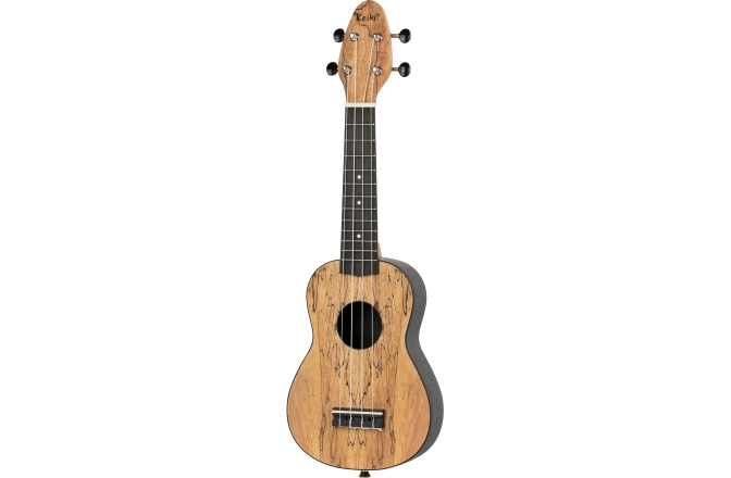 Ukulele  Ortega KEIKI K3 Series Ukulele Set ''Spalted Maple" - incl. Gymbag/H-Tuner/5 Picks/Strap