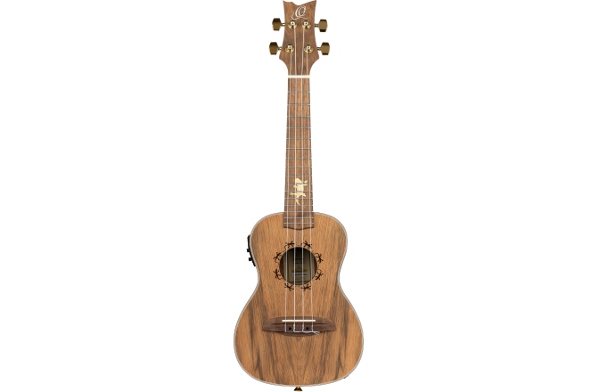 Ukulele Ortega Ukulele Lizard Series Concert inclusive Gigbag - Natural Paldao