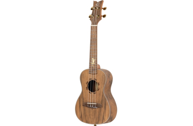 Ukulele Ortega Ukulele Lizard Series Concert inclusive Gigbag - Natural Paldao