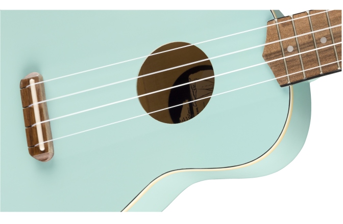 Ukulele Sopran Fender Venice Soprano Uke, Walnut Fingerboard, Daphne Blue