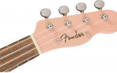 Ukulele Sopran Fender Venice Soprano Uke, Walnut Fingerboard, Shell Pink