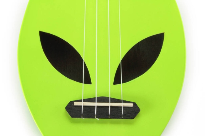 Ukulele Sopran Mahalo Creative Series Soprano Uke - Alien (Neon Green)