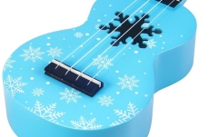 Ukulele Sopran Mahalo Designer Series Soprano Uke - Snow (Glacier Blue)