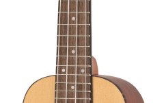 Ukulele sopran Ortega Soprano Ukulele - Bonfire Series - Natural Spruce - laser engraved