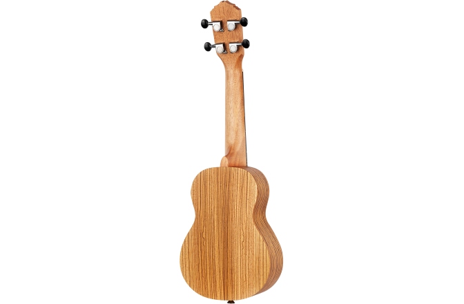 Ukulele sopran Ortega Ukulele Timber Series Soprano inclusive Gigbag - Natural Zebrawood