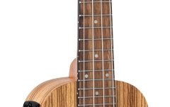 Ukulele sopran Ortega Ukulele Timber Series Soprano Preamp inclusive Gigbag - Natural Zebrawood