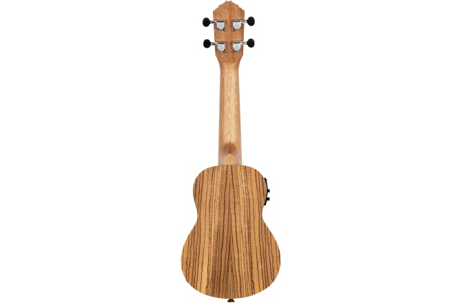 Ukulele sopran Ortega Ukulele Timber Series Soprano Preamp inclusive Gigbag - Natural Zebrawood