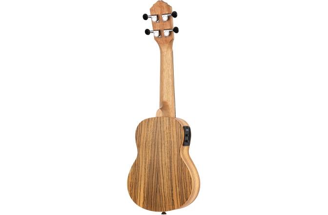 Ukulele sopran Ortega Ukulele Timber Series Soprano Preamp inclusive Gigbag - Natural Zebrawood