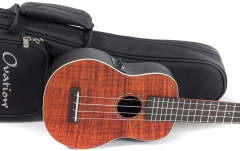 Ukulele sopran Ovation  electro-acustic Celebrity Traditional Plus Natural Koa
