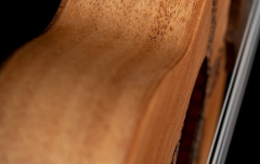 Ukulele sopranino pentru stângaci Ortega KEIKI Ukulele 4 String Lefty - Sopranino Tortiose/Turtle Lasering/ KEIKI Headstock/A D F# B/ Mahogany Natural