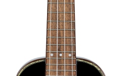 Ukulele soprano Ortega Onyx Series Soprano Ukulele 4 String - All Gloss Black + Bag