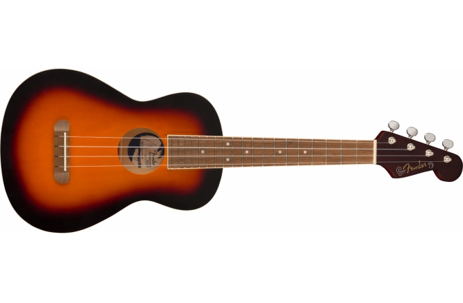 Ukulele tenor Fender Avalon Tenor WN 2-Color Sunburst