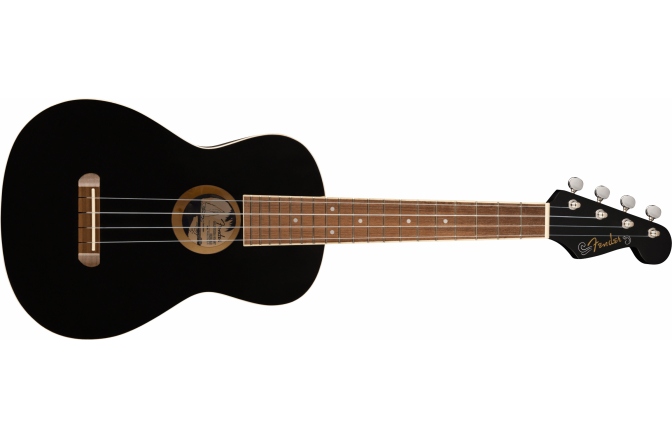 Ukulele tenor Fender Avalon Tenor WN Black