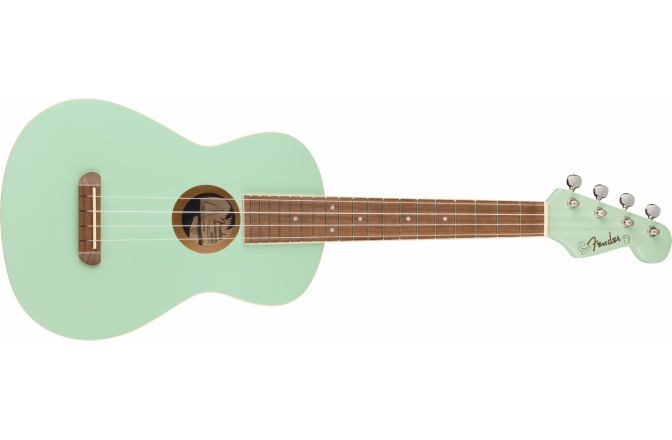 Ukulele tenor Fender Avalon Tenor WN Surf Green