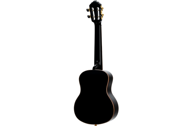 Ukulele tenor Ortega Onyx Series Tenor Ukulele 4 String - All Gloss Black + Bag