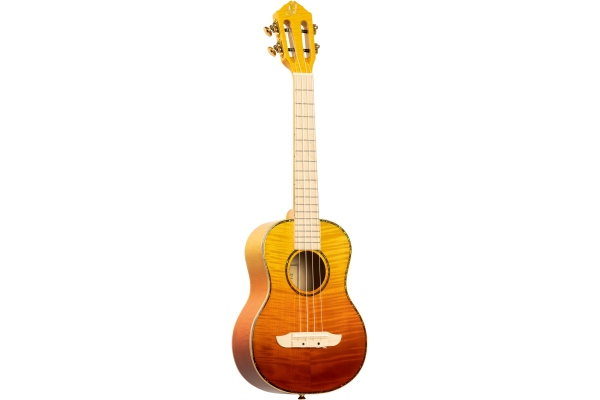 Prism Series Tenor Ukulele + DeLuxe Gigbag - flamed maple top an back & sides /maple fretboard & bridge / Tequila Sunburst fade Prism Series Tenor Ukulele + DeLuxe Gigbag - flamed maple top an back & sides /maple fretboard & bridge / Tequila Sunburst fade