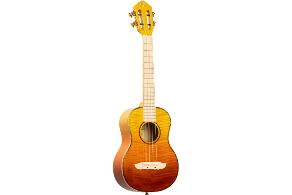 Prism Series Tenor Ukulele + DeLuxe Gigbag - flamed maple top an back &#38; sides /maple fretboard &#38; bridge / Tequila Sunburst fade