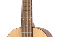 Ukulele tenor Ortega Tenor Ukulele - Bonfire Series - Natural Spruce - laser engraved