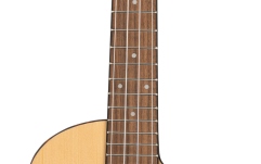 Ukulele tenor Ortega Tenor Ukulele - Bonfire Series/Preamp - Natural Spruce - laser engraved