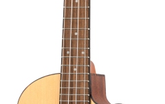 Ukulele tenor Ortega Tenor Ukulele - Bonfire Series/Preamp - Natural Spruce - laser engraved